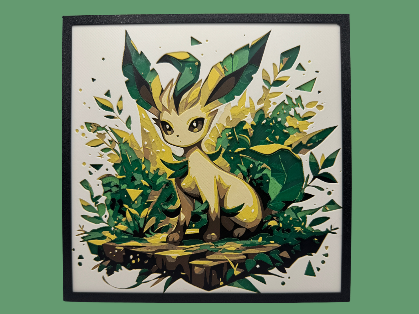 Leafeon 3D Art