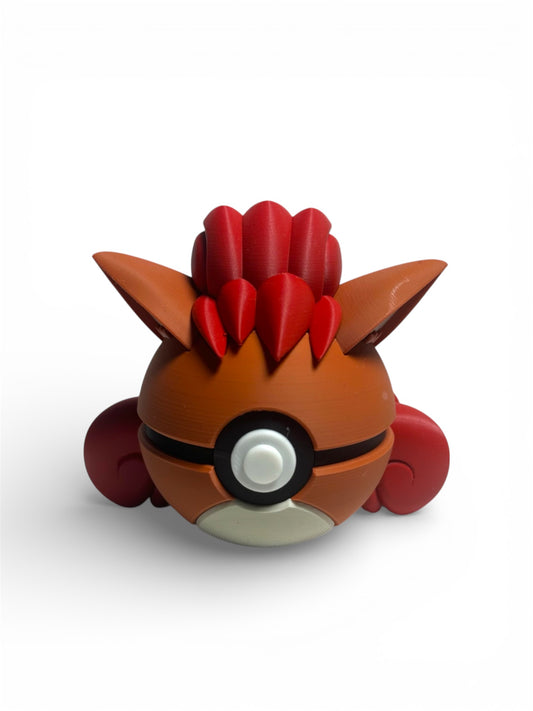 #0037 Vulpix-Inspired Character Ball