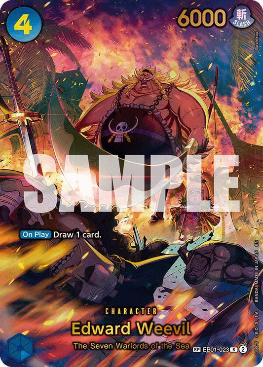 Edward Weevil - EB01-023 (SP) - The Azure Sea's Seven (OP14)