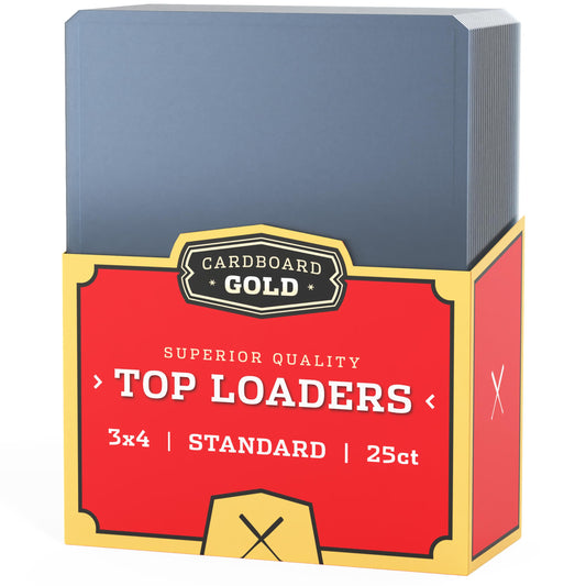 Cardboard Gold Top Loaders (25 Count)