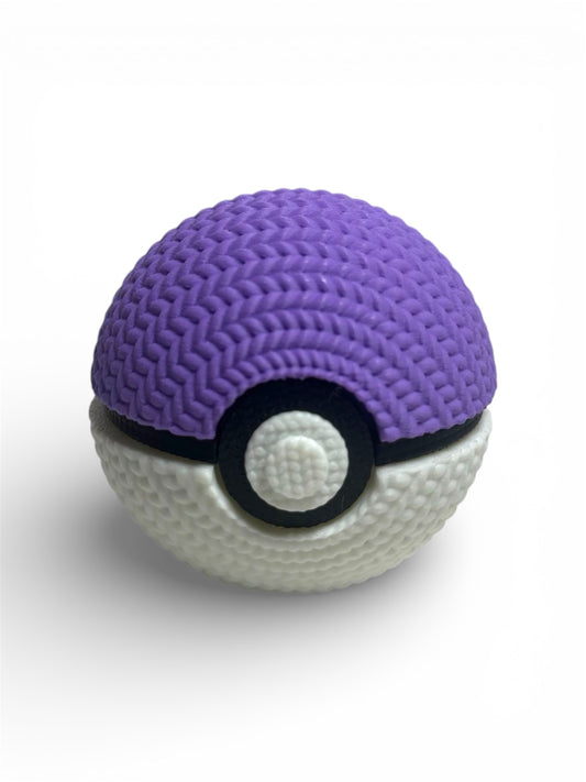 Knitted Poke Ball