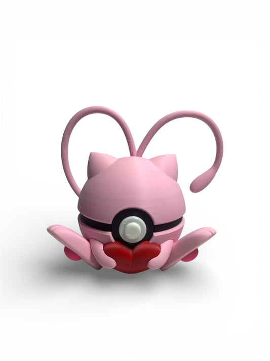 #0151 Mew Heart-Inspired Character Ball