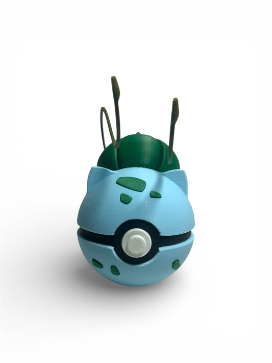 #0001 Bulbasaur-Inspired Character Ball