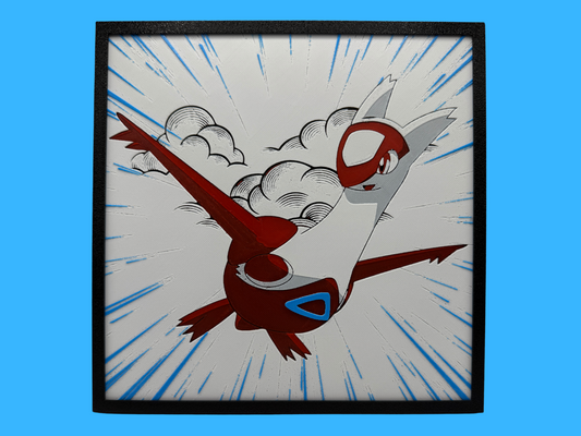 Latias 3D Art