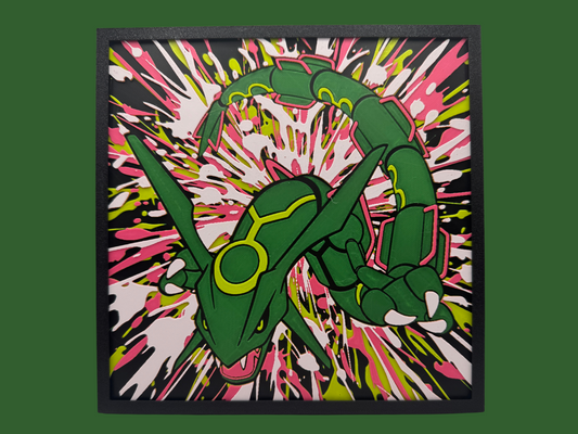 Rayquaza 3D Art